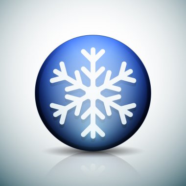 Dondurucu düğmesini işaret illüstrasyon