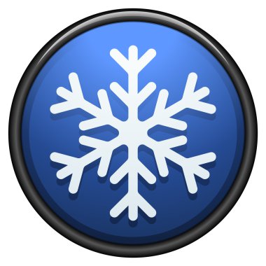 Dondurucu düğmesini işaret illüstrasyon