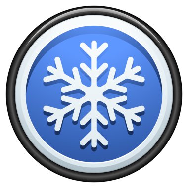 Dondurucu düğmesini işaret illüstrasyon