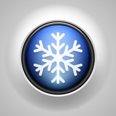 Dondurucu düğmesini işaret illüstrasyon