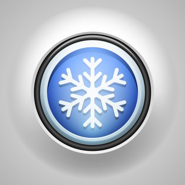 Dondurucu düğmesini işaret illüstrasyon