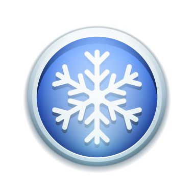 Dondurucu düğmesini işaret illüstrasyon