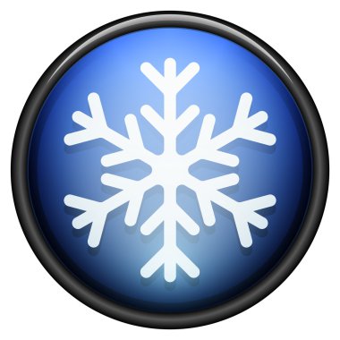 Dondurucu düğmesini işaret illüstrasyon