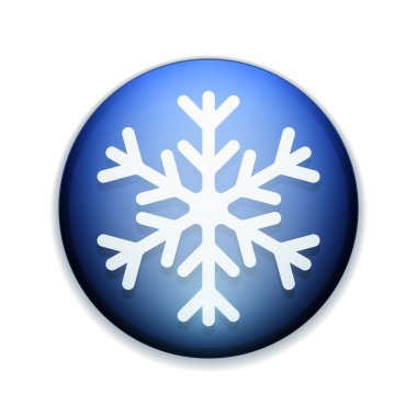 Dondurucu düğmesini işaret illüstrasyon