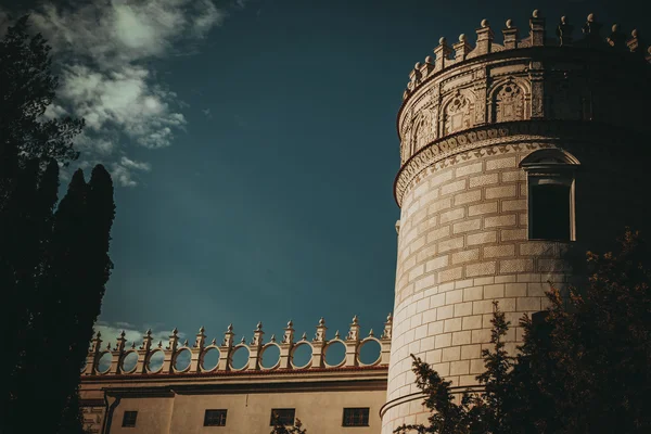 Стилі ренесанс замку Красічин, у — стокове фото