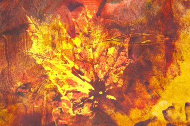 suluboya arka plan. sonbahar yaprakları