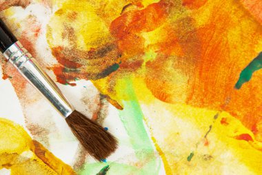 Soyut boyanmış arkaplan