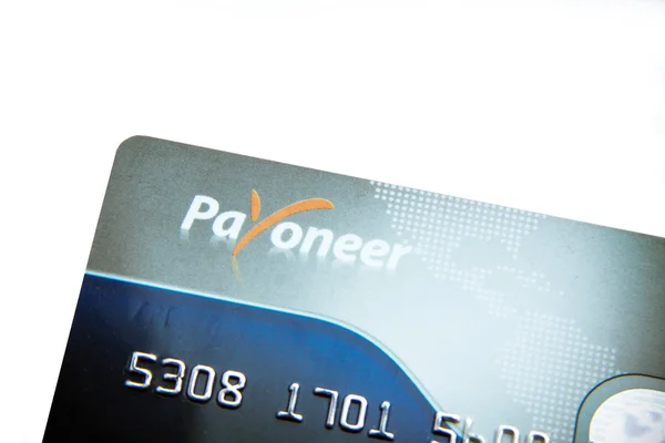 Close up photo of credit card — Stock Photo, Image