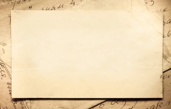 古い書類や手紙でビンテージ背景 — ストック写真