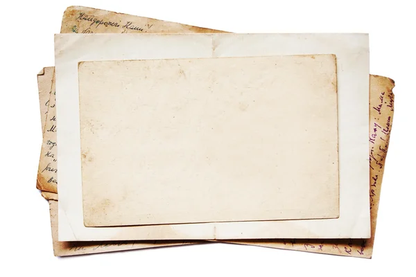 Antika arka plan ile eski Makaleler ve mektuplar