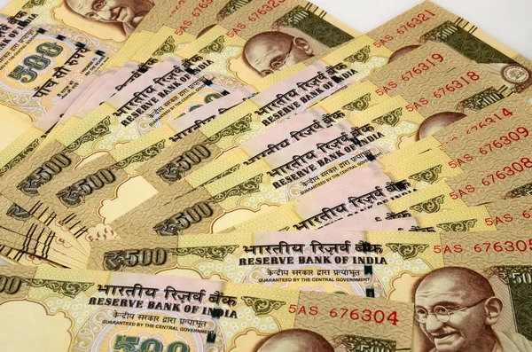Nuova valuta indiana — Foto Stock