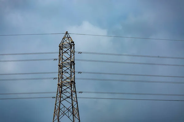 High Voltage Powerline Structure — Stock Photo, Image