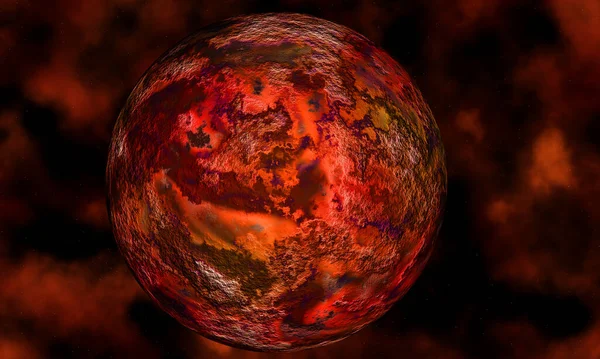 Vênus Segundo Planeta Partir Sol Vizinho Planetário Mais Próximo Terra — Fotografia de Stock