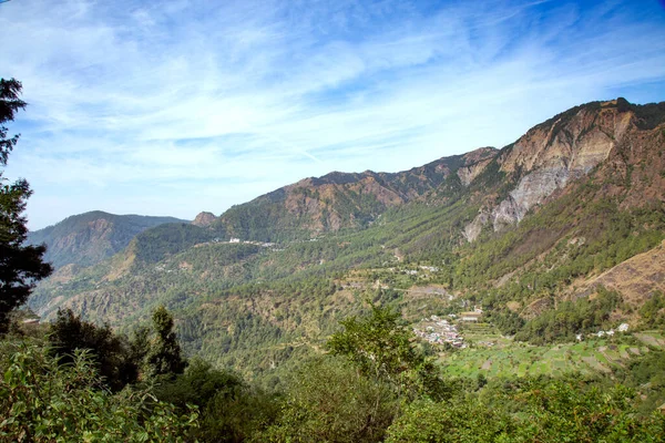 Montanha Vales Estação Hill Shimla Himachal Pradesh Índia — Fotografia de Stock