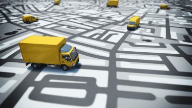 kamyon olan sokak haritası