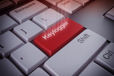 Bilgisayar klavye bir keylogger