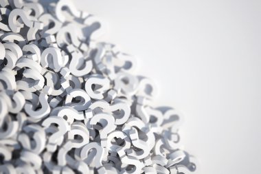 soru işaretlerinin 3B oluşturma
