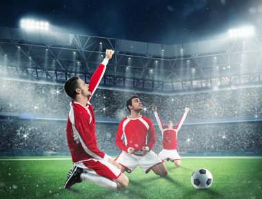 Exulting futbolcular
