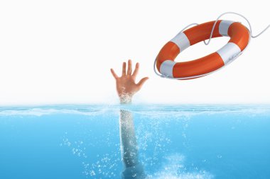 lifebuoy adam boğulma için başlattı