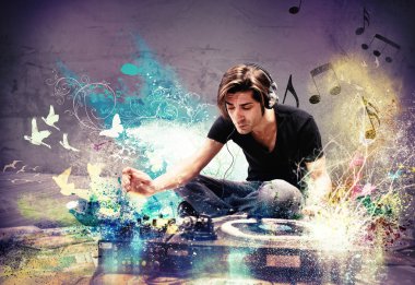 dj müzik çalma