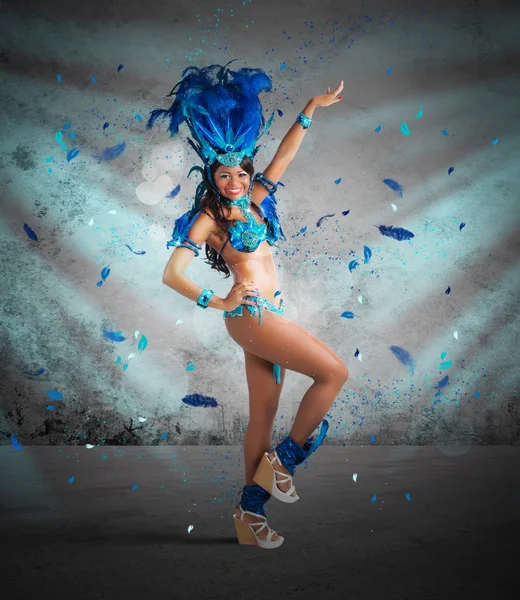 Bailarina de Samba — Foto de Stock