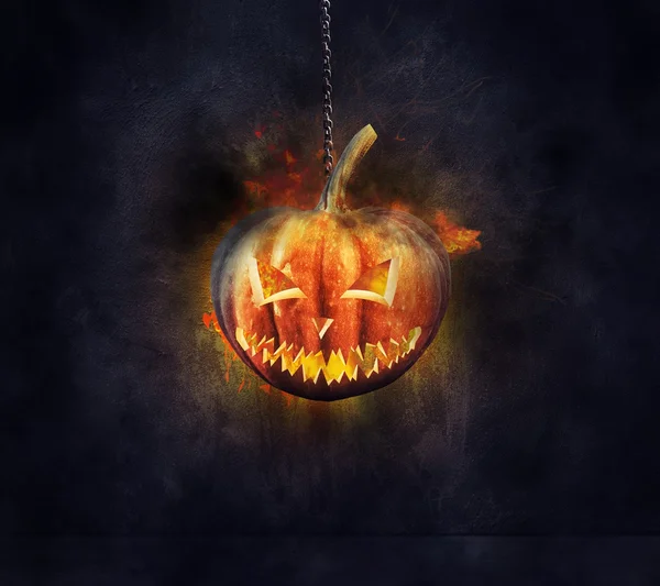 Zucca di Halloween — Foto Stock