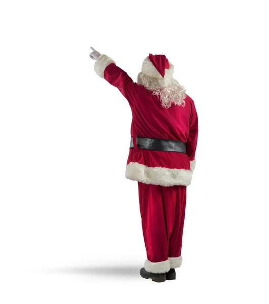 Babbo Natale Indicazione — Foto Stock