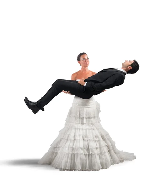 Man trapped by marriage — Stock Photo © alphaspirit #58555501