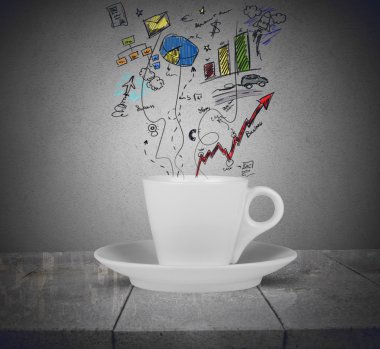 Kahve güzel bir mola için