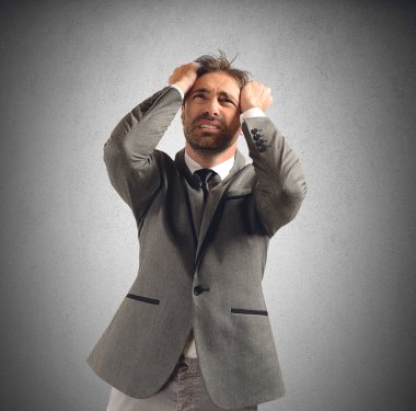 İşadamı vurguladı ve umutsuz