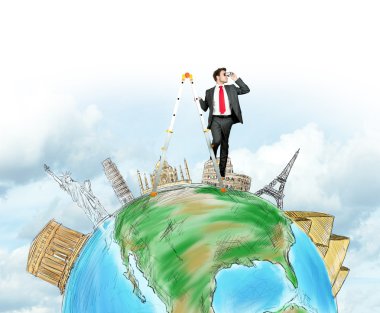 İşadamı yeni yerler bulur