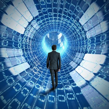 İnternet keşfetmek işadamı