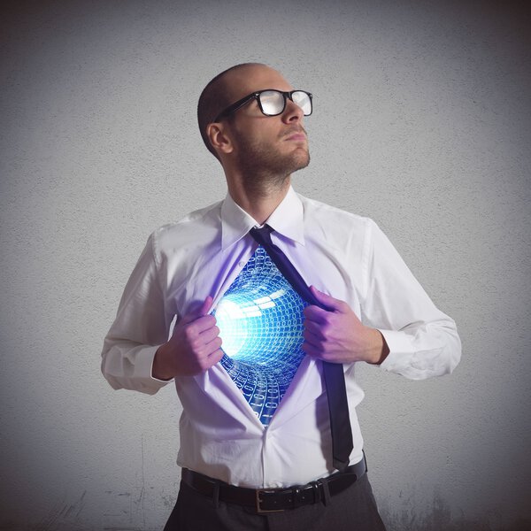 Бизнесмен становится супергероем
