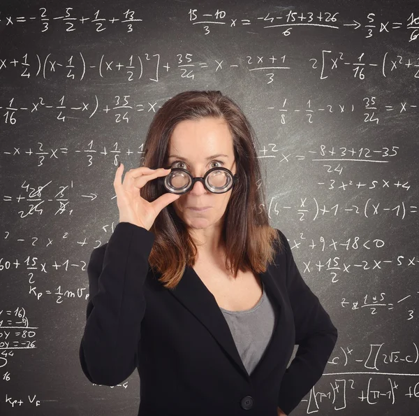 Teacher asks the students — Stock Photo, Image