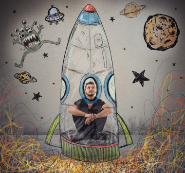 Astronot olmak adam hayal