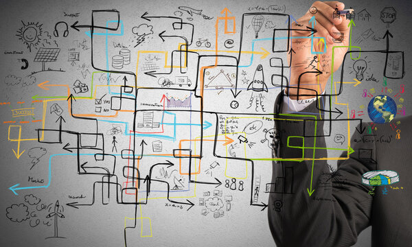 Businessman find a solution