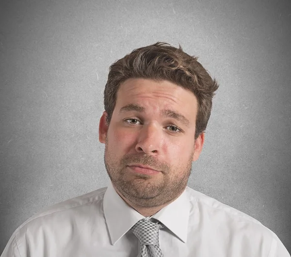 Businessman stressed out from work — Stock Photo, Image