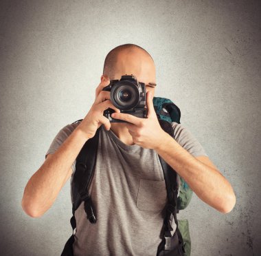 Adam alarak fotoğraf