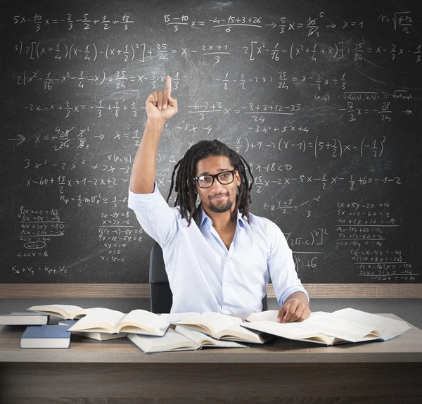 Student has the solution — Stock Photo, Image