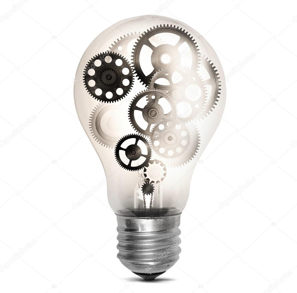 bulb light with mechanisms