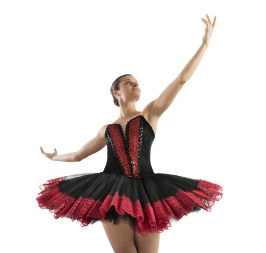 Klasik kadın dansçı poz