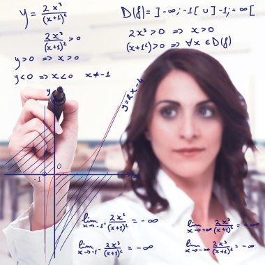 kadın çözmek karmaşık bir matematiksel işlevin