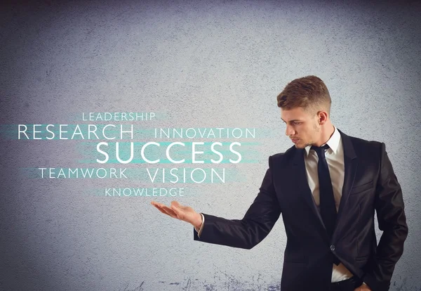 Elini kelimeleri ile işadamı