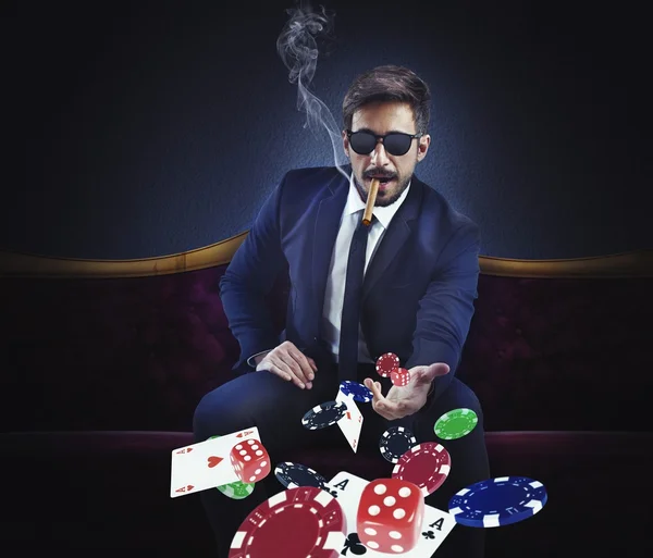 Fotos de Gambler de stock, Gambler imágenes libres de derechos | Depositphotos®