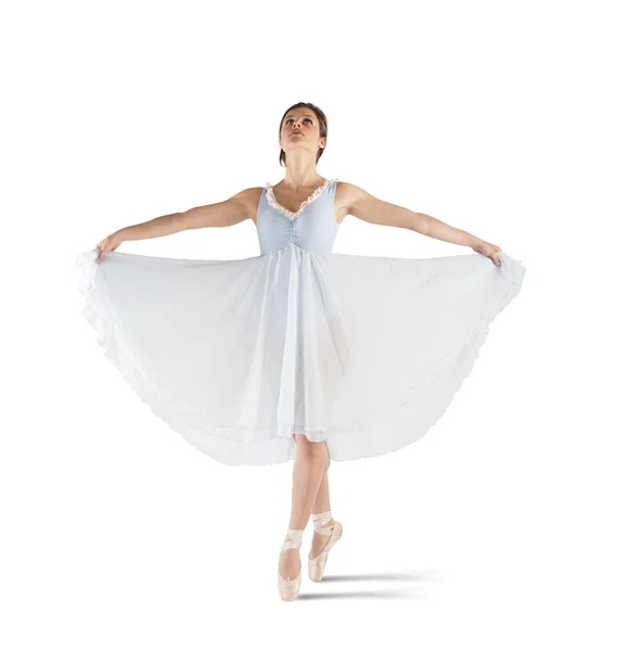 Zarif balerin dansçı — Stok fotoğraf