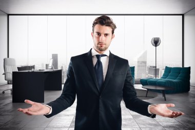 İşadamı lüks ofis