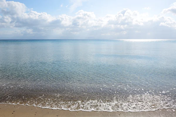 The beach on Corfu island, Greece — Stock Photo, Image