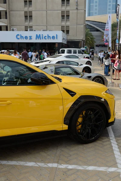 Dubai Emirados Árabes Unidos Novembro Lamborghini Urus Suv Está Dubai — Fotografia de Stock