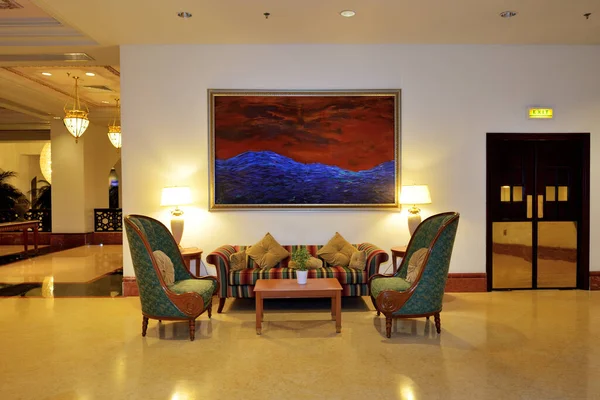 Fujairah Vae September Die Lobby Des Kempinski Hotel Ajman September — Stockfoto