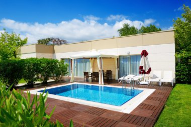 lüks villa, antalya, Türkiye'de Yüzme Havuzu